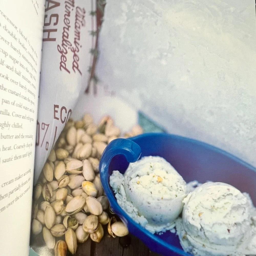 Ultimate Ice Cream Cookbook Lot of 4 Sorbets Dessert Recipes Book